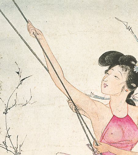 丰县-胡也佛的仕女画和最知名的金瓶梅秘戏图